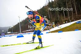 15.01.2023, Ruhpolding, Germany (GER): Linn Persson (SWE) - IBU World Cup Biathlon, mass women, Ruhpolding (GER). www.nordicfocus.com. © Manzoni/NordicFocus. Every downloaded picture is fee-liable.