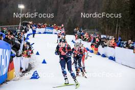 15.01.2023, Ruhpolding, Germany (GER): Karoline Offigstad Knotten (NOR) - IBU World Cup Biathlon, mass women, Ruhpolding (GER). www.nordicfocus.com. © Manzoni/NordicFocus. Every downloaded picture is fee-liable.