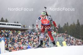 15.01.2023, Ruhpolding, Germany (GER): Tamara Steiner (AUT) - IBU World Cup Biathlon, mass women, Ruhpolding (GER). www.nordicfocus.com. © Manzoni/NordicFocus. Every downloaded picture is fee-liable.