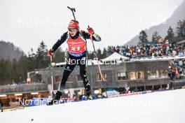 15.01.2023, Ruhpolding, Germany (GER): Sophia Schneider (GER) - IBU World Cup Biathlon, mass women, Ruhpolding (GER). www.nordicfocus.com. © Manzoni/NordicFocus. Every downloaded picture is fee-liable.