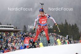 15.01.2023, Ruhpolding, Germany (GER): Elisa Gasparin (SUI) - IBU World Cup Biathlon, mass women, Ruhpolding (GER). www.nordicfocus.com. © Manzoni/NordicFocus. Every downloaded picture is fee-liable.