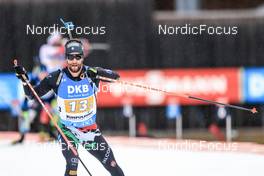 13.01.2023, Ruhpolding, Germany (GER): Patrick Braunhofer (ITA) - IBU World Cup Biathlon, relay men, Ruhpolding (GER). www.nordicfocus.com. © Manzoni/NordicFocus. Every downloaded picture is fee-liable.