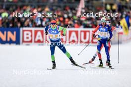 13.01.2023, Ruhpolding, Germany (GER): Alex Cisar (SLO) - IBU World Cup Biathlon, relay men, Ruhpolding (GER). www.nordicfocus.com. © Manzoni/NordicFocus. Every downloaded picture is fee-liable.