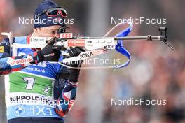 13.01.2023, Ruhpolding, Germany (GER): Tarjei Boe (NOR) - IBU World Cup Biathlon, relay men, Ruhpolding (GER). www.nordicfocus.com. © Manzoni/NordicFocus. Every downloaded picture is fee-liable.