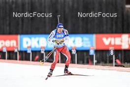 13.01.2023, Ruhpolding, Germany (GER): Dajan Danuser (SUI) - IBU World Cup Biathlon, relay men, Ruhpolding (GER). www.nordicfocus.com. © Manzoni/NordicFocus. Every downloaded picture is fee-liable.