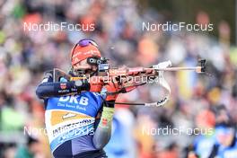 13.01.2023, Ruhpolding, Germany (GER): Benedikt Doll (GER) - IBU World Cup Biathlon, relay men, Ruhpolding (GER). www.nordicfocus.com. © Manzoni/NordicFocus. Every downloaded picture is fee-liable.