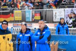 13.01.2023, Ruhpolding, Germany (GER): Christian Winkler (GER), IBU Communications Director - IBU World Cup Biathlon, relay men, Ruhpolding (GER). www.nordicfocus.com. © Manzoni/NordicFocus. Every downloaded picture is fee-liable.