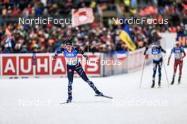 13.01.2023, Ruhpolding, Germany (GER): Vetle Sjaastad Christiansen (NOR) - IBU World Cup Biathlon, relay men, Ruhpolding (GER). www.nordicfocus.com. © Manzoni/NordicFocus. Every downloaded picture is fee-liable.