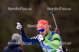 13.01.2023, Ruhpolding, Germany (GER): Jakov Fak (SLO) - IBU World Cup Biathlon, relay men, Ruhpolding (GER). www.nordicfocus.com. © Manzoni/NordicFocus. Every downloaded picture is fee-liable.
