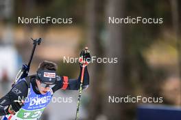 13.01.2023, Ruhpolding, Germany (GER): Didier Bionaz (ITA) - IBU World Cup Biathlon, relay men, Ruhpolding (GER). www.nordicfocus.com. © Manzoni/NordicFocus. Every downloaded picture is fee-liable.