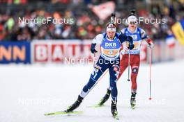 13.01.2023, Ruhpolding, Germany (GER): Jaakko Ranta (FIN) - IBU World Cup Biathlon, relay men, Ruhpolding (GER). www.nordicfocus.com. © Manzoni/NordicFocus. Every downloaded picture is fee-liable.
