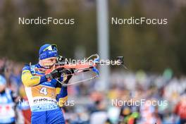 13.01.2023, Ruhpolding, Germany (GER): Jesper Nelin (SWE) - IBU World Cup Biathlon, relay men, Ruhpolding (GER). www.nordicfocus.com. © Manzoni/NordicFocus. Every downloaded picture is fee-liable.