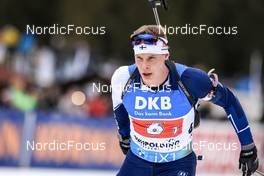 13.01.2023, Ruhpolding, Germany (GER): Tuomas Harjula (FIN) - IBU World Cup Biathlon, relay men, Ruhpolding (GER). www.nordicfocus.com. © Manzoni/NordicFocus. Every downloaded picture is fee-liable.