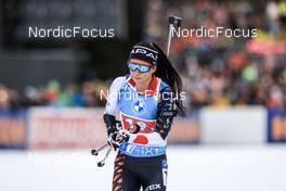 14.01.2023, Ruhpolding, Germany (GER): Fuyuko Tachizaki (JPN) - IBU World Cup Biathlon, relay women, Ruhpolding (GER). www.nordicfocus.com. © Manzoni/NordicFocus. Every downloaded picture is fee-liable.