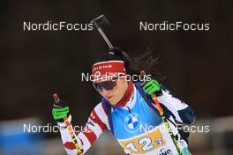 14.01.2023, Ruhpolding, Germany (GER): Joanne Reid (USA) - IBU World Cup Biathlon, relay women, Ruhpolding (GER). www.nordicfocus.com. © Manzoni/NordicFocus. Every downloaded picture is fee-liable.