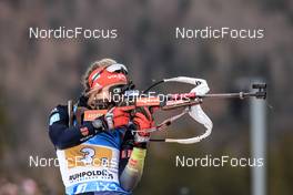 14.01.2023, Ruhpolding, Germany (GER): Sophia Schneider (GER) - IBU World Cup Biathlon, relay women, Ruhpolding (GER). www.nordicfocus.com. © Manzoni/NordicFocus. Every downloaded picture is fee-liable.