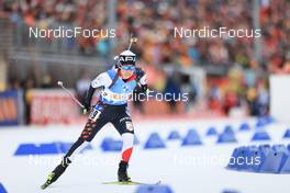 14.01.2023, Ruhpolding, Germany (GER): Hikaru Fukuda (JPN) - IBU World Cup Biathlon, relay women, Ruhpolding (GER). www.nordicfocus.com. © Manzoni/NordicFocus. Every downloaded picture is fee-liable.
