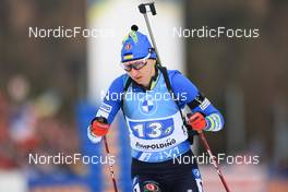 14.01.2023, Ruhpolding, Germany (GER): Olena Bilosiuk (UKR) - IBU World Cup Biathlon, relay women, Ruhpolding (GER). www.nordicfocus.com. © Manzoni/NordicFocus. Every downloaded picture is fee-liable.