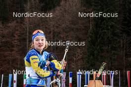 14.01.2023, Ruhpolding, Germany (GER): Linn Persson (SWE) - IBU World Cup Biathlon, relay women, Ruhpolding (GER). www.nordicfocus.com. © Manzoni/NordicFocus. Every downloaded picture is fee-liable.