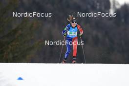 14.01.2023, Ruhpolding, Germany (GER): Chloe Chevalier (FRA) - IBU World Cup Biathlon, relay women, Ruhpolding (GER). www.nordicfocus.com. © Manzoni/NordicFocus. Every downloaded picture is fee-liable.