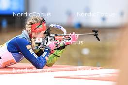 14.01.2023, Ruhpolding, Germany (GER): Valentina Dimitrova (BUL) - IBU World Cup Biathlon, relay women, Ruhpolding (GER). www.nordicfocus.com. © Manzoni/NordicFocus. Every downloaded picture is fee-liable.