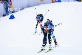 14.01.2023, Ruhpolding, Germany (GER): Anna Weidel (GER) - IBU World Cup Biathlon, relay women, Ruhpolding (GER). www.nordicfocus.com. © Manzoni/NordicFocus. Every downloaded picture is fee-liable.