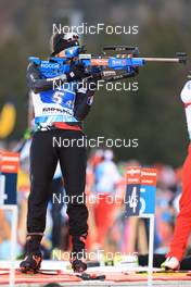 14.01.2023, Ruhpolding, Germany (GER): Dorothea Wierer (ITA) - IBU World Cup Biathlon, relay women, Ruhpolding (GER). www.nordicfocus.com. © Manzoni/NordicFocus. Every downloaded picture is fee-liable.