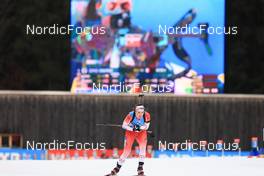 14.01.2023, Ruhpolding, Germany (GER): Benita Peiffer (CAN) - IBU World Cup Biathlon, relay women, Ruhpolding (GER). www.nordicfocus.com. © Manzoni/NordicFocus. Every downloaded picture is fee-liable.