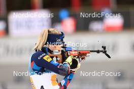 14.01.2023, Ruhpolding, Germany (GER): Marte Olsbu Roeiseland (NOR) - IBU World Cup Biathlon, relay women, Ruhpolding (GER). www.nordicfocus.com. © Manzoni/NordicFocus. Every downloaded picture is fee-liable.