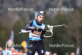 14.01.2023, Ruhpolding, Germany (GER): Rebecca Passler (ITA) - IBU World Cup Biathlon, relay women, Ruhpolding (GER). www.nordicfocus.com. © Manzoni/NordicFocus. Every downloaded picture is fee-liable.