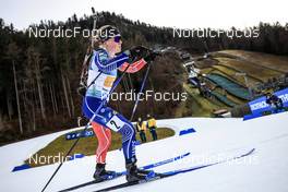 14.01.2023, Ruhpolding, Germany (GER): Sophie Chauveau (FRA) - IBU World Cup Biathlon, relay women, Ruhpolding (GER). www.nordicfocus.com. © Manzoni/NordicFocus. Every downloaded picture is fee-liable.