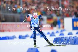 14.01.2023, Ruhpolding, Germany (GER): Erika Janka (FIN) - IBU World Cup Biathlon, relay women, Ruhpolding (GER). www.nordicfocus.com. © Manzoni/NordicFocus. Every downloaded picture is fee-liable.