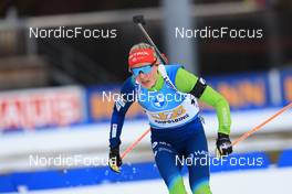 14.01.2023, Ruhpolding, Germany (GER): Anamarija Lampic (SLO) - IBU World Cup Biathlon, relay women, Ruhpolding (GER). www.nordicfocus.com. © Manzoni/NordicFocus. Every downloaded picture is fee-liable.