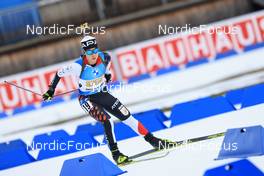 14.01.2023, Ruhpolding, Germany (GER): Hikaru Fukuda (JPN) - IBU World Cup Biathlon, relay women, Ruhpolding (GER). www.nordicfocus.com. © Manzoni/NordicFocus. Every downloaded picture is fee-liable.