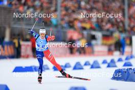 14.01.2023, Ruhpolding, Germany (GER): Anais Chevalier-Bouchet (FRA) - IBU World Cup Biathlon, relay women, Ruhpolding (GER). www.nordicfocus.com. © Manzoni/NordicFocus. Every downloaded picture is fee-liable.