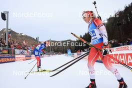 14.01.2023, Ruhpolding, Germany (GER): Emily Dickson (CAN) - IBU World Cup Biathlon, relay women, Ruhpolding (GER). www.nordicfocus.com. © Manzoni/NordicFocus. Every downloaded picture is fee-liable.