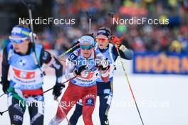 14.01.2023, Ruhpolding, Germany (GER): Dunja Zdouc (AUT) - IBU World Cup Biathlon, relay women, Ruhpolding (GER). www.nordicfocus.com. © Manzoni/NordicFocus. Every downloaded picture is fee-liable.