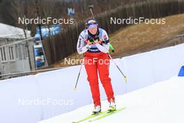 10.01.2023, Ruhpolding, Germany (GER): Lena Haecki Gross (SUI) - IBU World Cup Biathlon, training, Ruhpolding (GER). www.nordicfocus.com. © Manzoni/NordicFocus. Every downloaded picture is fee-liable.