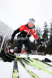 10.01.2023, Ruhpolding, Germany (GER): Dunja Zdouc (AUT) - IBU World Cup Biathlon, training, Ruhpolding (GER). www.nordicfocus.com. © Manzoni/NordicFocus. Every downloaded picture is fee-liable.