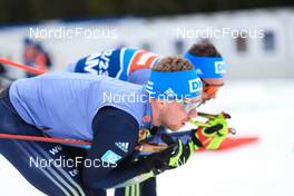 10.01.2023, Ruhpolding, Germany (GER): Event Feature: German technicians test skis - IBU World Cup Biathlon, training, Ruhpolding (GER). www.nordicfocus.com. © Manzoni/NordicFocus. Every downloaded picture is fee-liable.