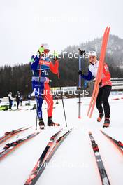 10.01.2023, Ruhpolding, Germany (GER): Anais Chevalier-Bouchet (FRA) - IBU World Cup Biathlon, training, Ruhpolding (GER). www.nordicfocus.com. © Manzoni/NordicFocus. Every downloaded picture is fee-liable.