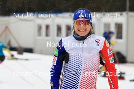 10.01.2023, Ruhpolding, Germany (GER): Chloe Chevalier (FRA) - IBU World Cup Biathlon, training, Ruhpolding (GER). www.nordicfocus.com. © Manzoni/NordicFocus. Every downloaded picture is fee-liable.
