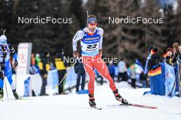 21.01.2023, Antholz, Italy (ITA): Serafin Wiestner (SUI) - IBU World Cup Biathlon, pursuit men, Antholz (ITA). www.nordicfocus.com. © Manzoni/NordicFocus. Every downloaded picture is fee-liable.