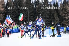 21.01.2023, Antholz, Italy (ITA): Vetle Sjaastad Christiansen (NOR) - IBU World Cup Biathlon, pursuit men, Antholz (ITA). www.nordicfocus.com. © Manzoni/NordicFocus. Every downloaded picture is fee-liable.