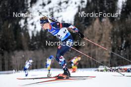 21.01.2023, Antholz, Italy (ITA): Filip Fjeld Andersen (NOR) - IBU World Cup Biathlon, pursuit men, Antholz (ITA). www.nordicfocus.com. © Manzoni/NordicFocus. Every downloaded picture is fee-liable.