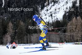 21.01.2023, Antholz, Italy (ITA): Sebastian Samuelsson (SWE) - IBU World Cup Biathlon, pursuit men, Antholz (ITA). www.nordicfocus.com. © Manzoni/NordicFocus. Every downloaded picture is fee-liable.