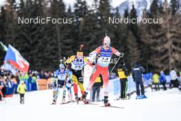 21.01.2023, Antholz, Italy (ITA): Adam Runnalls (CAN) - IBU World Cup Biathlon, pursuit men, Antholz (ITA). www.nordicfocus.com. © Manzoni/NordicFocus. Every downloaded picture is fee-liable.
