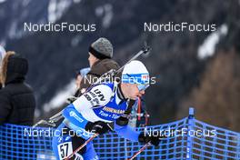 21.01.2023, Antholz, Italy (ITA): Rene Zahkna (EST) - IBU World Cup Biathlon, pursuit men, Antholz (ITA). www.nordicfocus.com. © Manzoni/NordicFocus. Every downloaded picture is fee-liable.