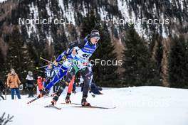 21.01.2023, Antholz, Italy (ITA): Didier Bionaz (ITA) - IBU World Cup Biathlon, pursuit men, Antholz (ITA). www.nordicfocus.com. © Manzoni/NordicFocus. Every downloaded picture is fee-liable.