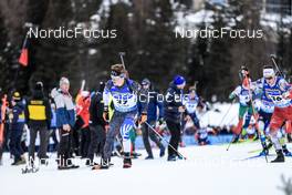 21.01.2023, Antholz, Italy (ITA): Campbell Wright (NZL) - IBU World Cup Biathlon, pursuit men, Antholz (ITA). www.nordicfocus.com. © Manzoni/NordicFocus. Every downloaded picture is fee-liable.